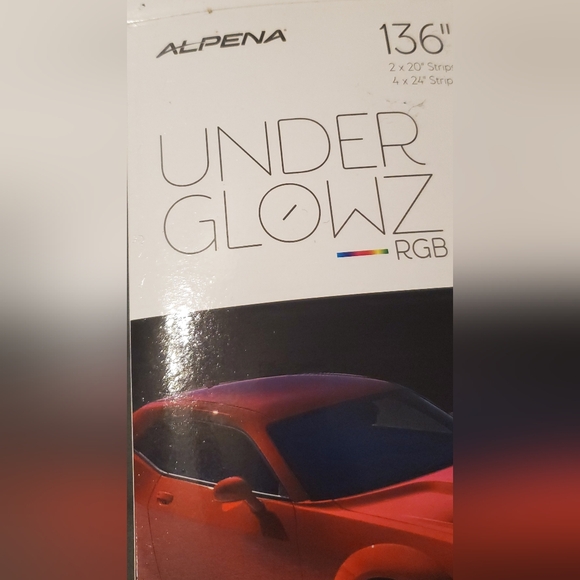 Alpena 77048 UnderGlowz RGB LED Smart Light Strip Kit, 136", Bluetooth Control - Picture 5 of 5